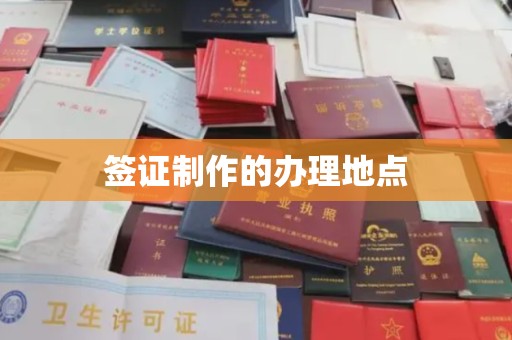 青浦签证制作的办理地点